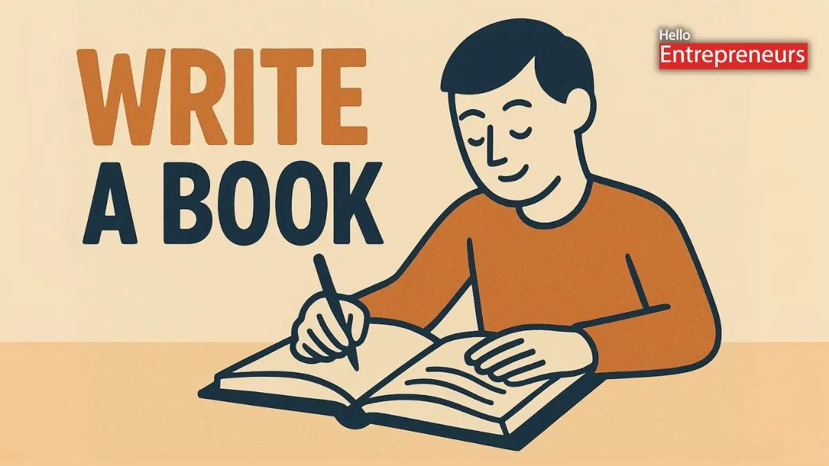 Build authority and create a side hustle with book publishing income-Hello Entrepreneurs
